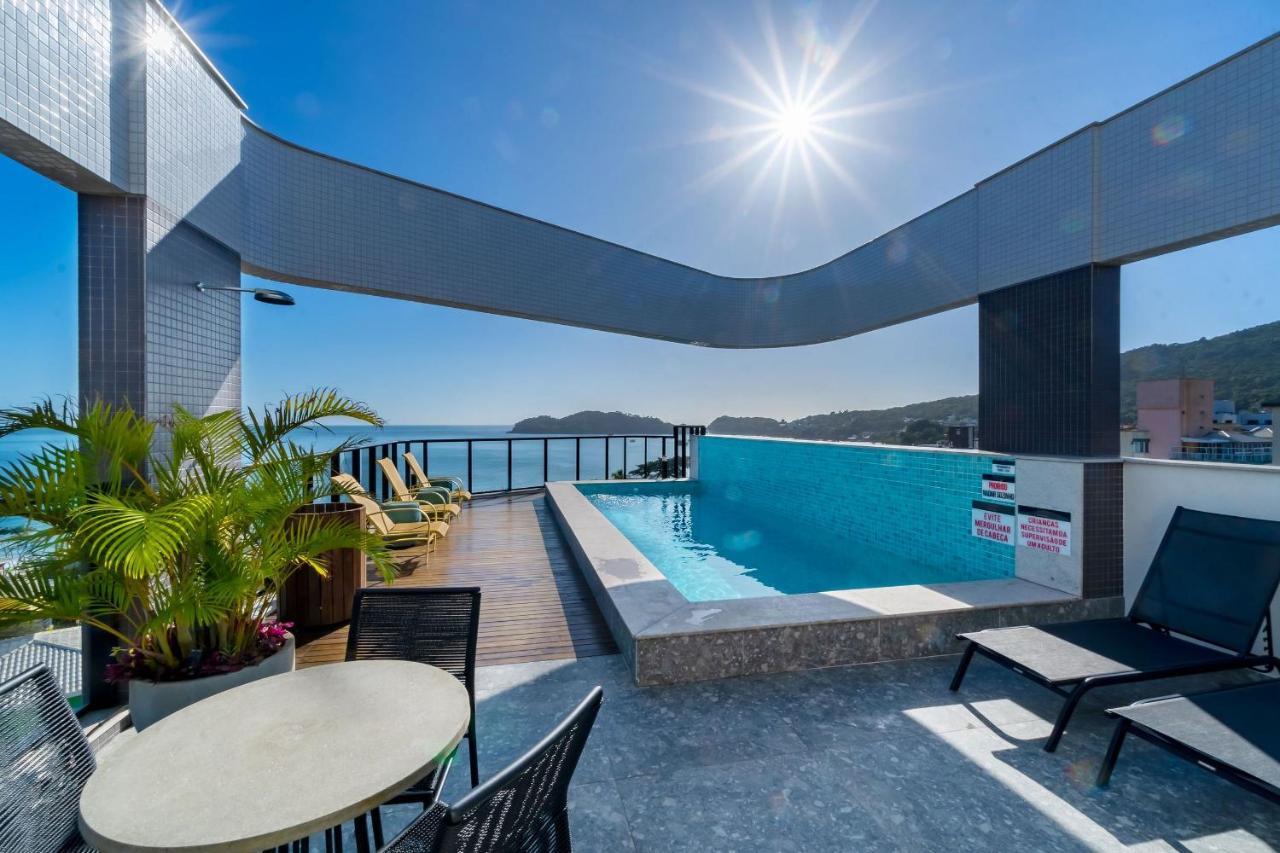 Aion Suites 204 - Compacto E Luxuoso Loft - Rooftop Com Piscina E Academia - A Poucos Passos Da Praia Bombinhas Exterior foto